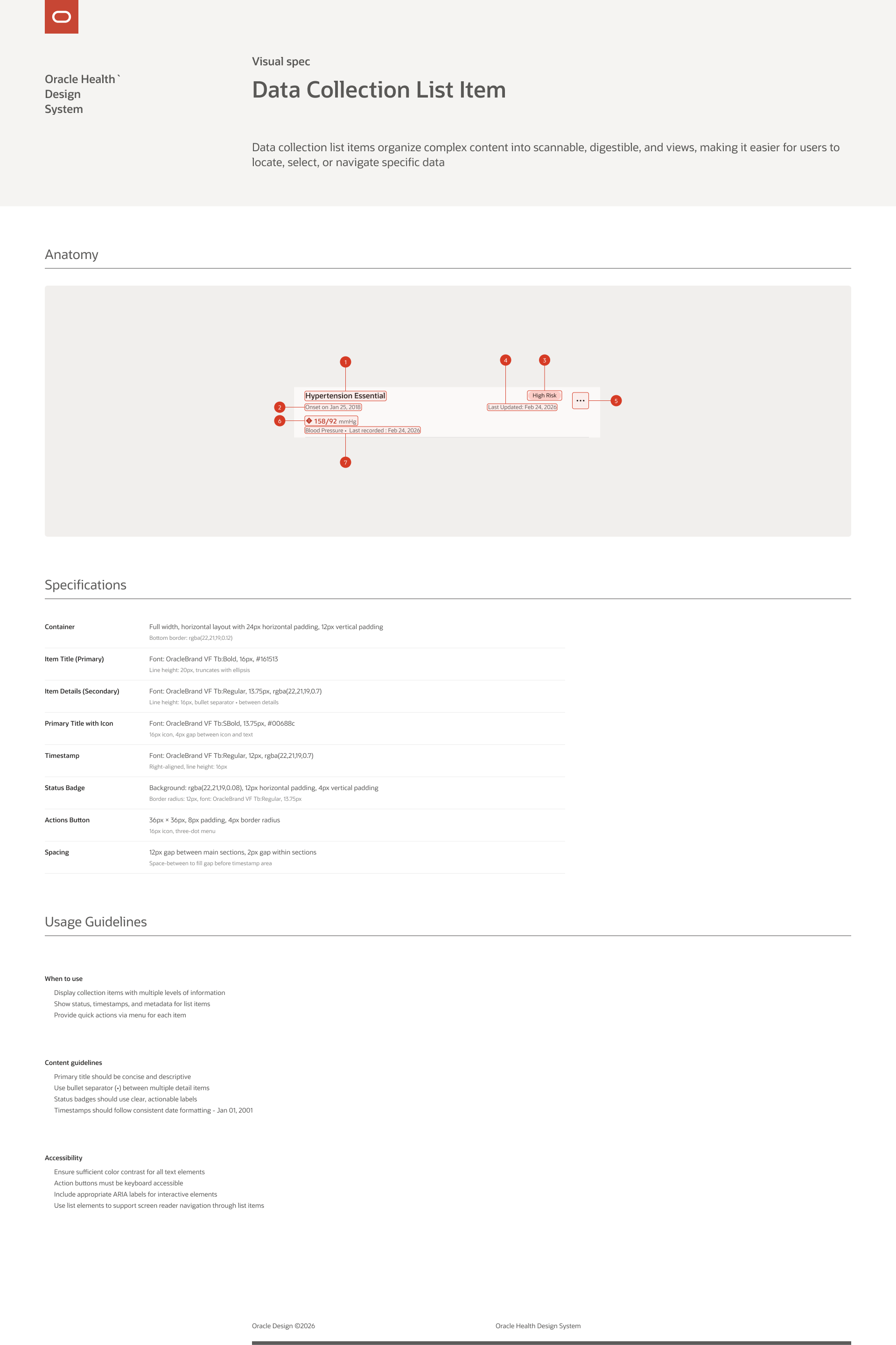 Governance documentation example